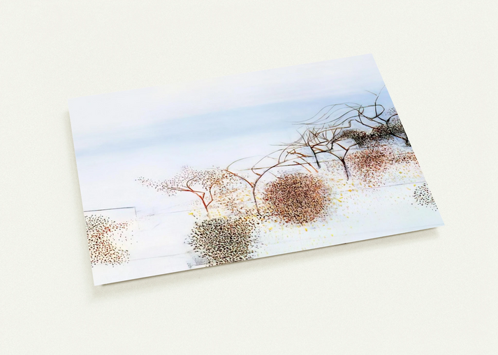 HANGING GARDENS OF HAMMERSMITH NO 2 1949 By Victor Pasmore Pack of 10 Post Cards | Victor Pasmore Post Cards | A6 (10.5 x 14.8 cm) - 4.1 x 5.8 inches