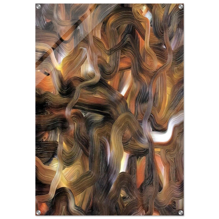 RED BLUE YELLOW - Gerhard Richter Acrylic Print - 70x100 cm / 28x40″ inches