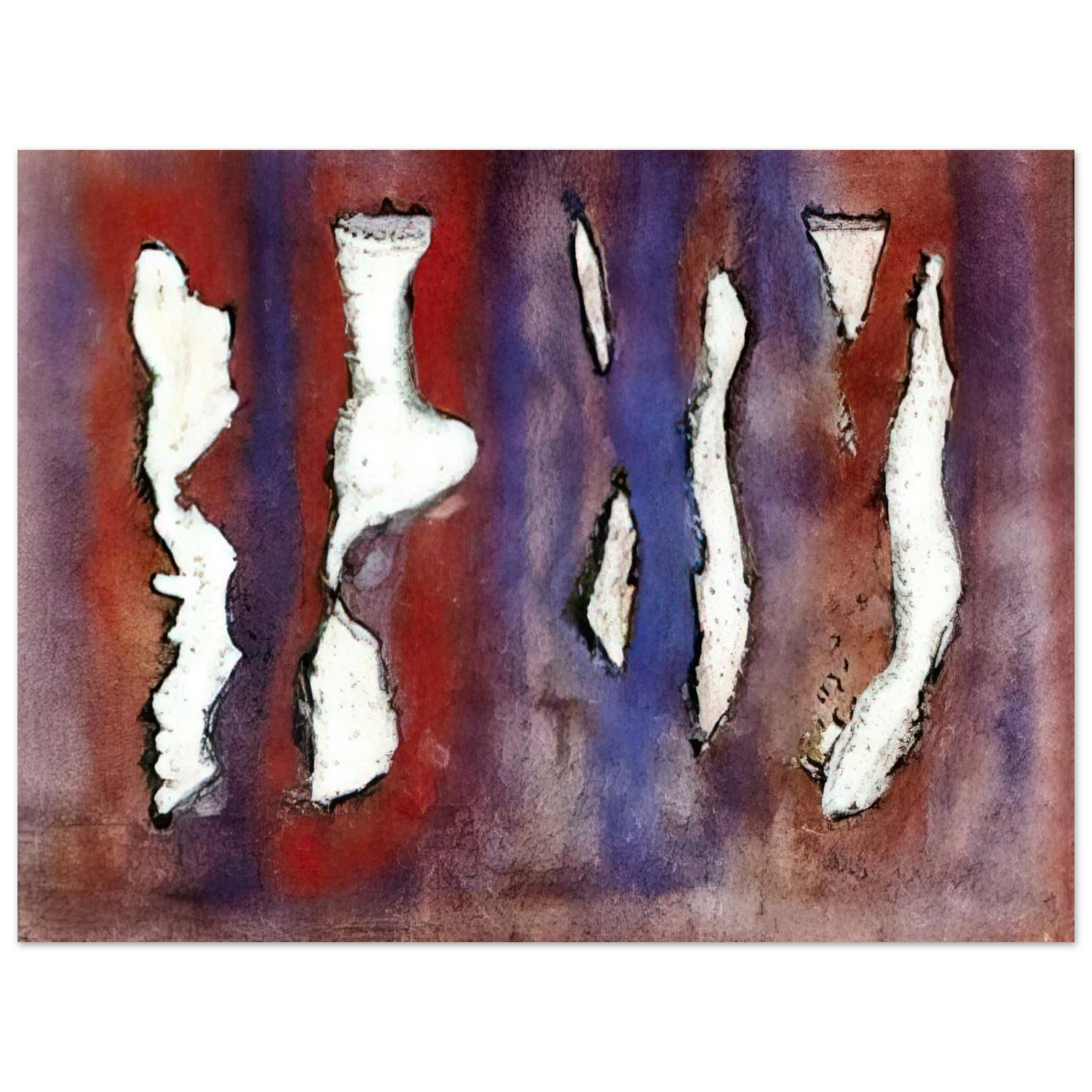 Wols - Untitled - Art Informel Fine Art Poster - Default Title