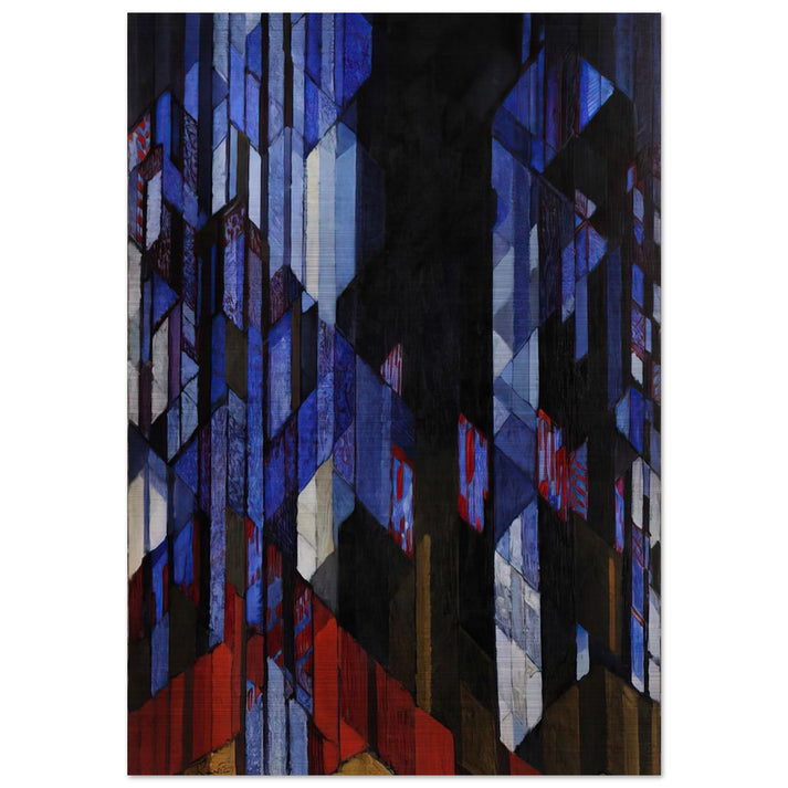 Cathedral - Frantisek Kupka Brushed Aluminum Print - 70x100 cm / 28x40 inches | Frantisek Kupka Aluminum Print | Frantisek Kupka Prints