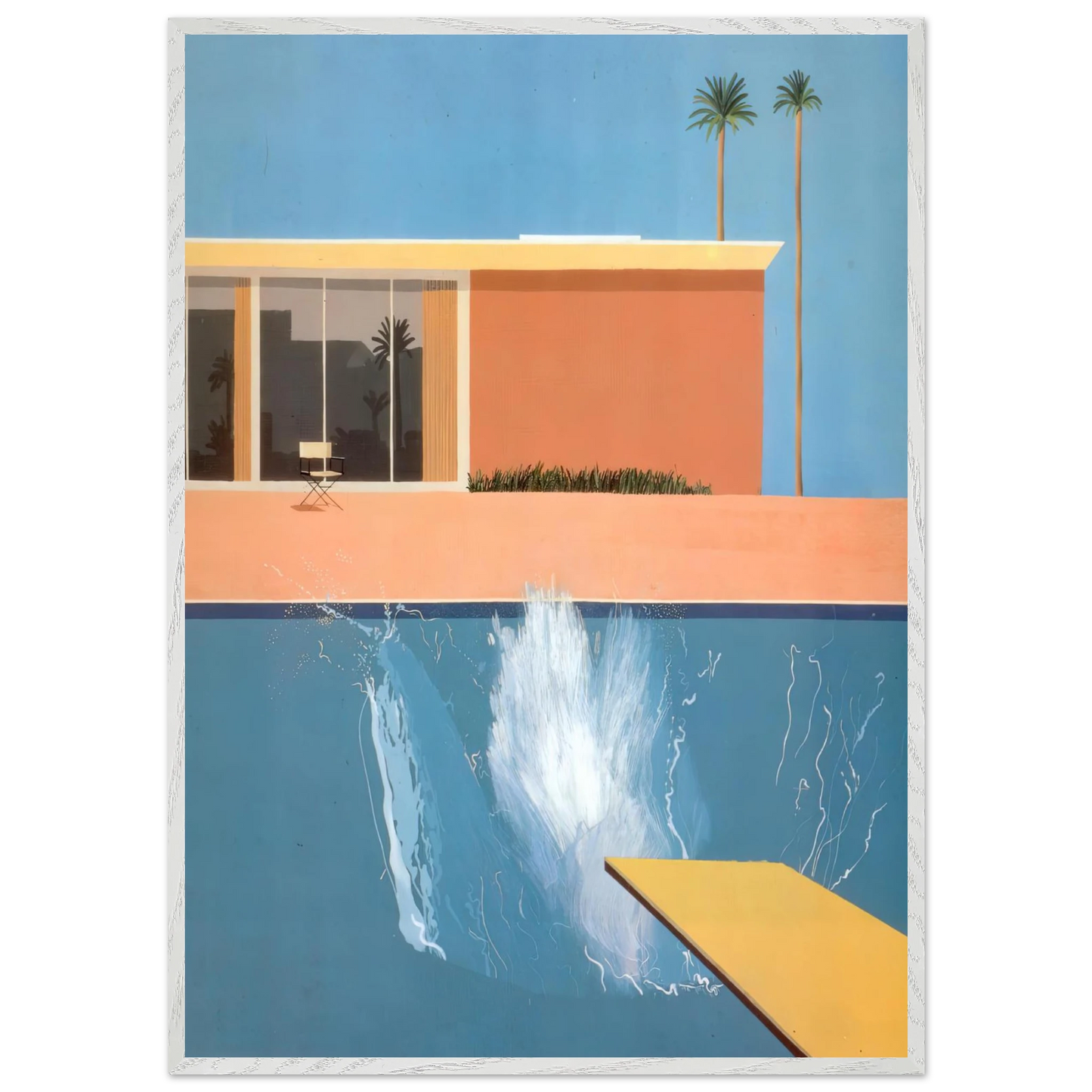 David Hockney - David Hockney Wall art - 50x70 cm / 20x28 Inches - Fine Art Poster - -
