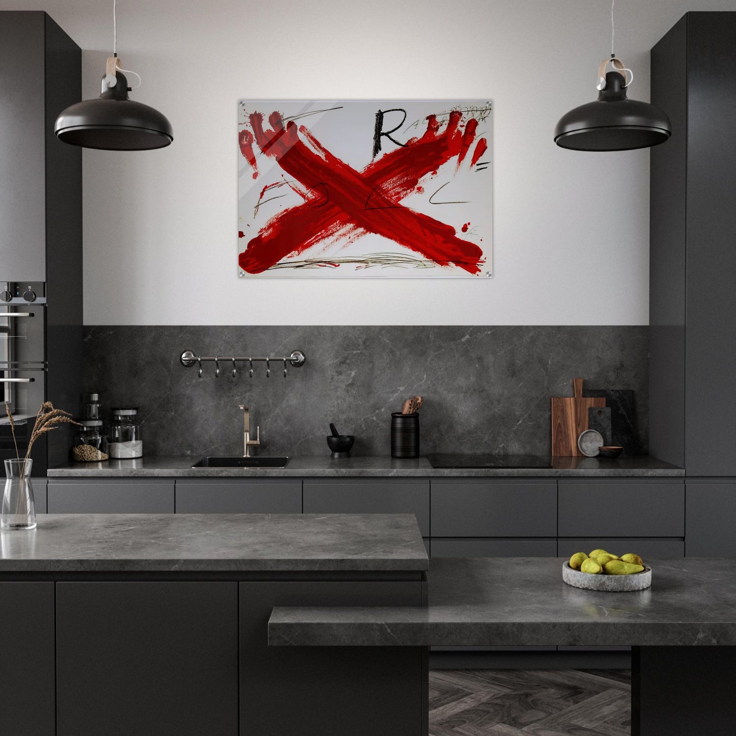 FOLL 1973 - Antoni Tapies Acrylic Print - 70x100 cm / 28x40″ inches