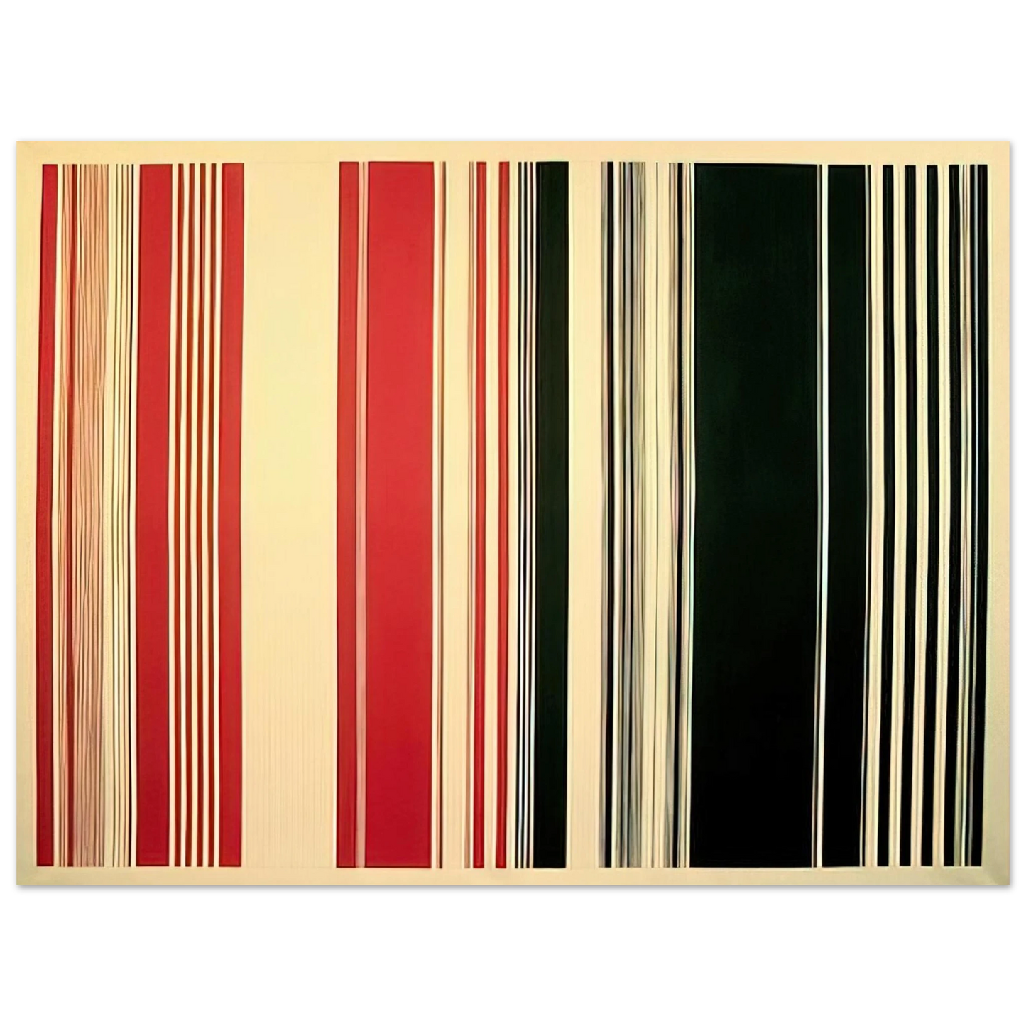 Gene Davis - Concord - 1982 Fine Art Poster - Default Title