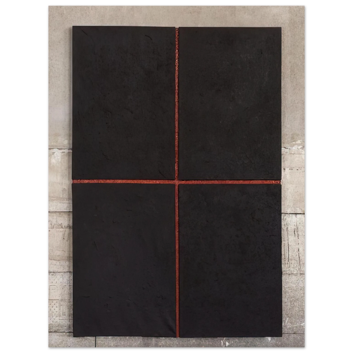 Donald Judd - Untitled First Relief - 1961 75x100 cm / 30x40inches Fine Art Poster