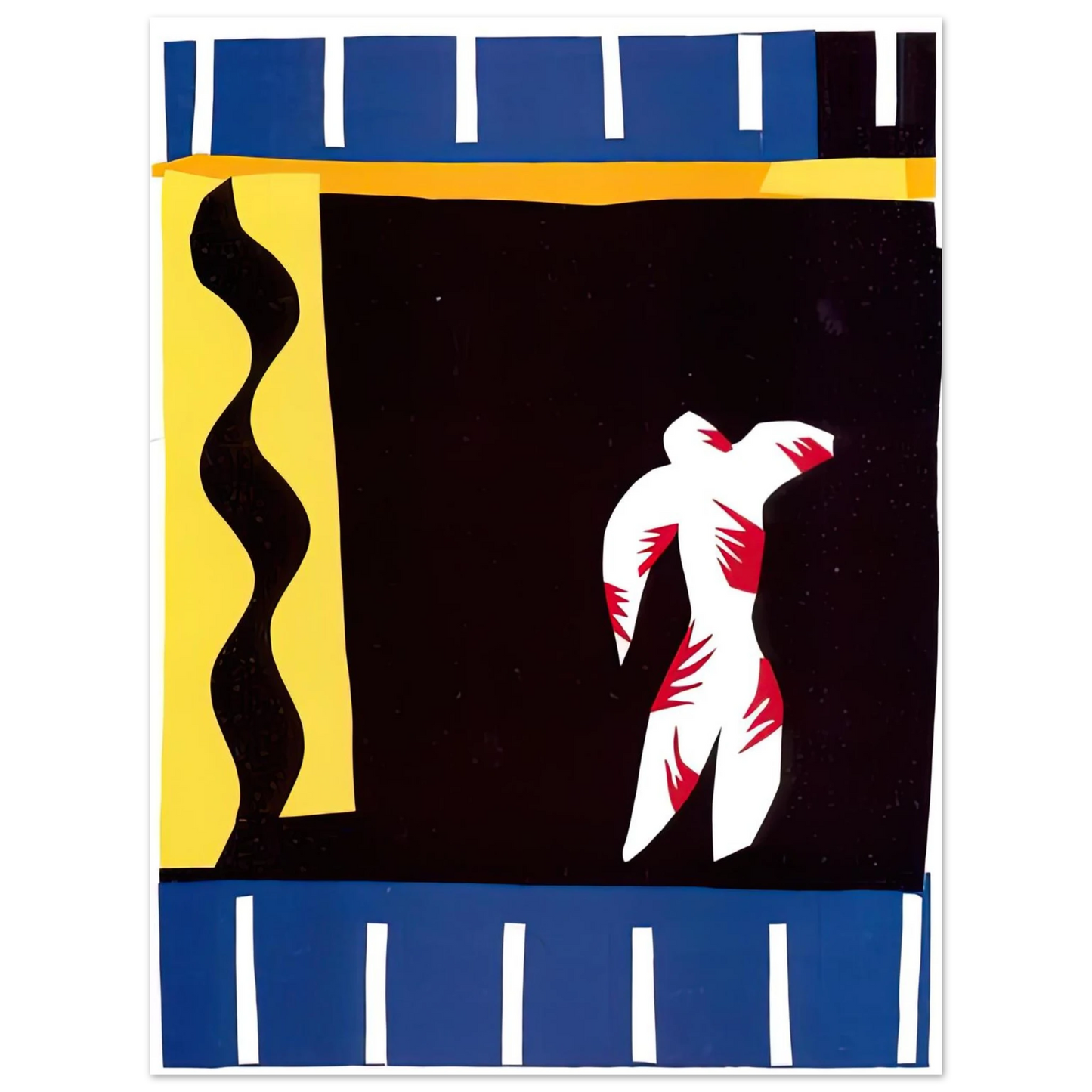 Henri Matisse - THE CLOWN 1943 Fine Art Poster - Default Title