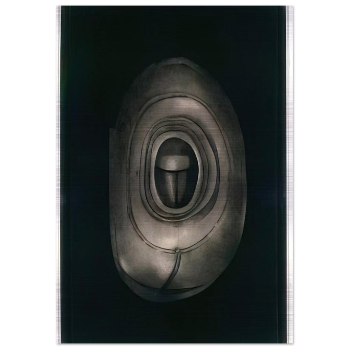 UNTITLED 1964 - Lee Bontecou Brushed Aluminum Print - 70x100 cm / 28x40 inches | Lee Bontecou Aluminum Print | Lee Bontecou Prints