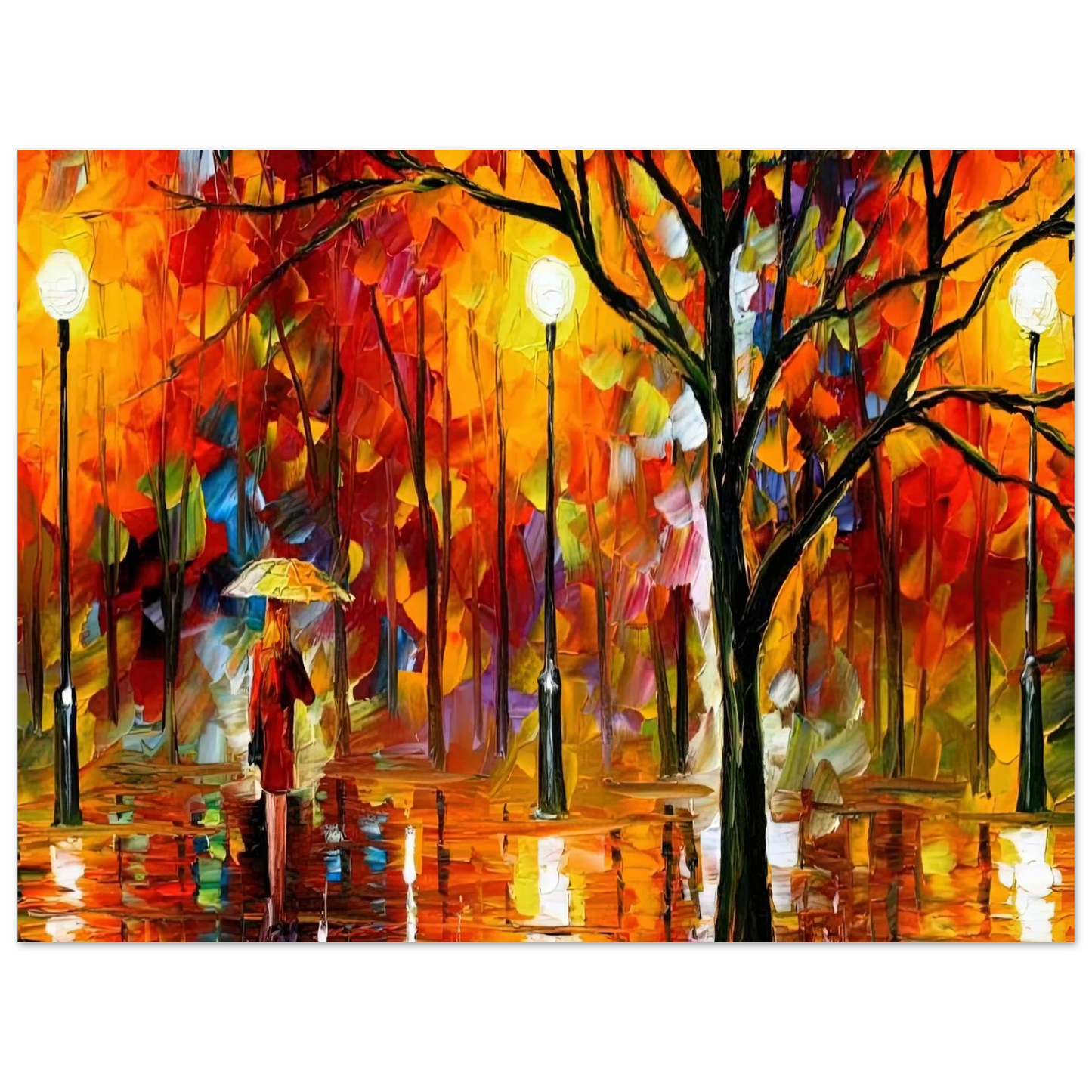 Leonid Afremov - Leonid Afremov Fine Art Poster - 13x18 cm / 5x7 inches