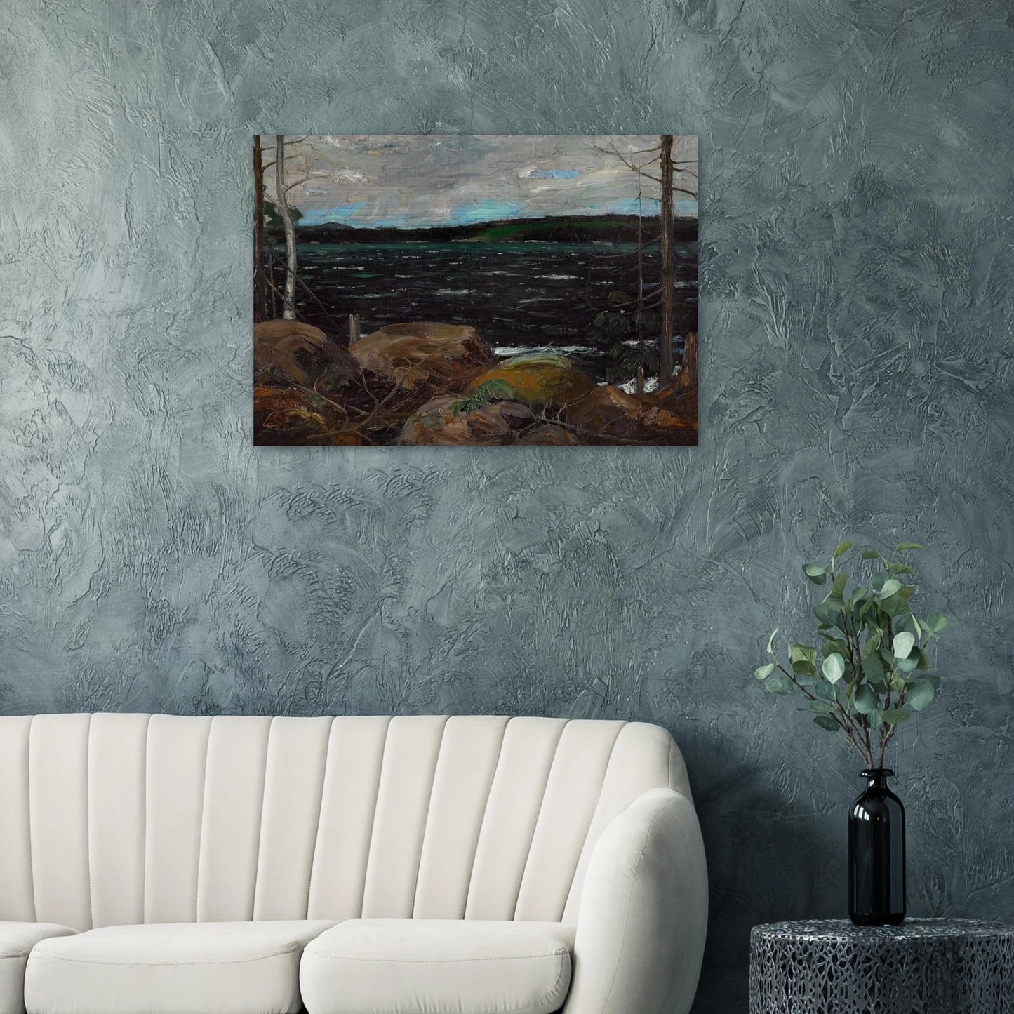 NORTHERN LAKE 1913 - Tom Thomson Brushed Aluminum Print - 70x100 cm / 28x40 inches | Tom Thomson Aluminum Print | Tom Thomson Prints