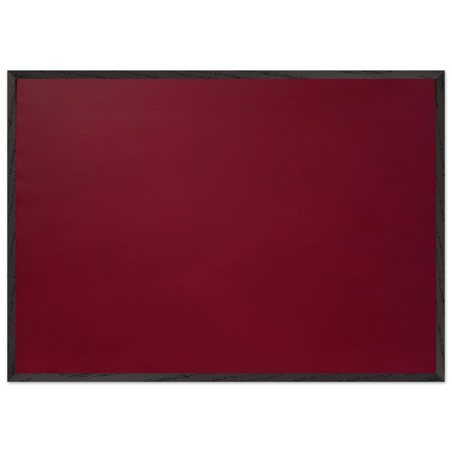 Microchromie 71 ZL Fushia - Fernand Leduc 70x100 cm / 28x40 inches Framed Art Print – Black Wooden Frame