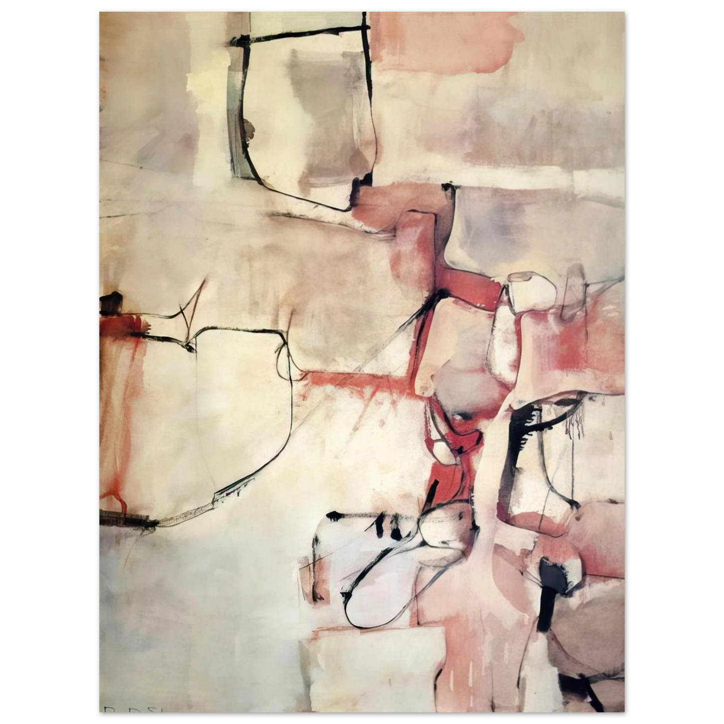 Richard Diebenkorn - Albuquerque #3 Fine Art Poster - Default Title