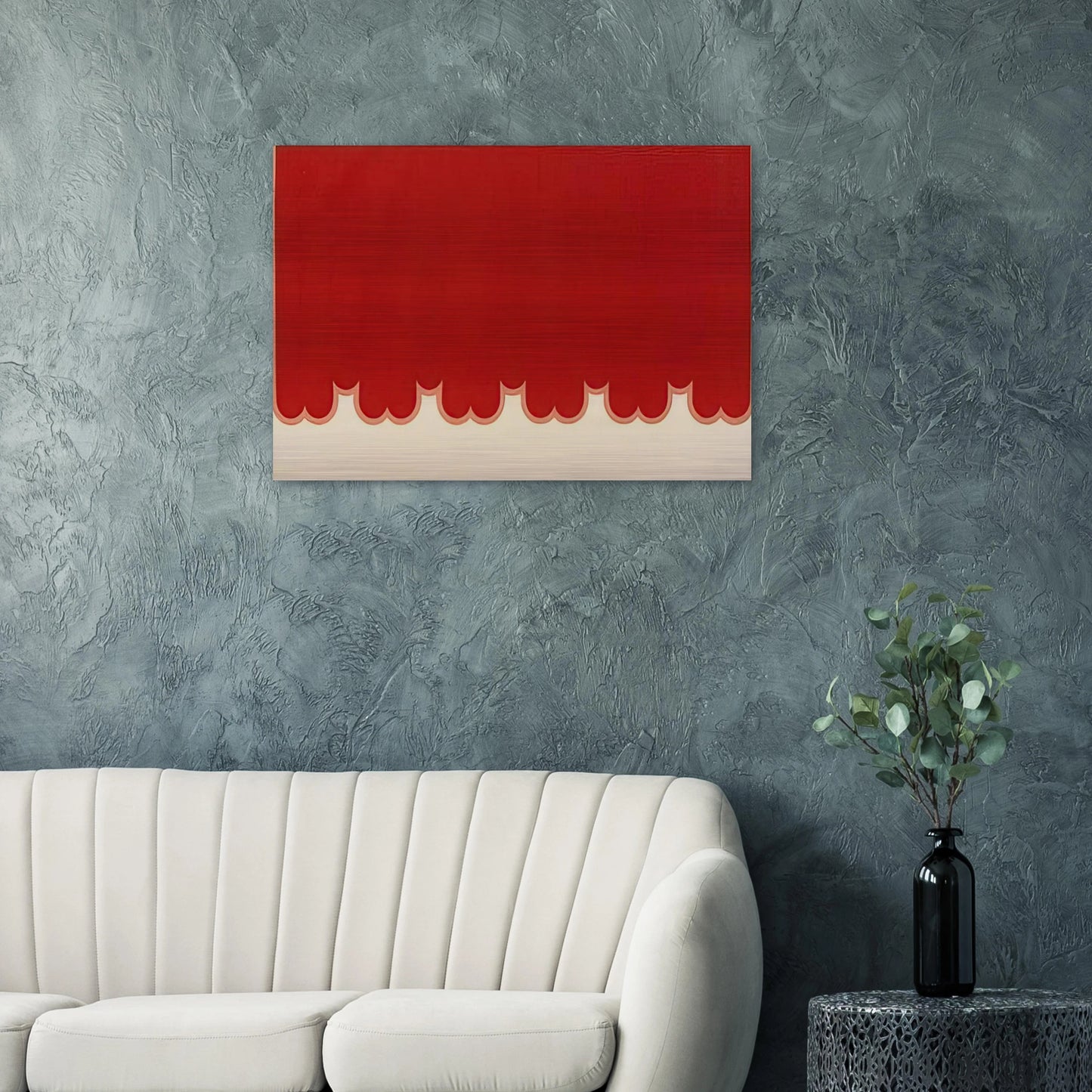 Interior - 1983 - Thomas Downing Brushed Aluminum Print - 70x100 cm / 28x40 inches | Thomas Downing Aluminum Print | Thomas Downing Prints