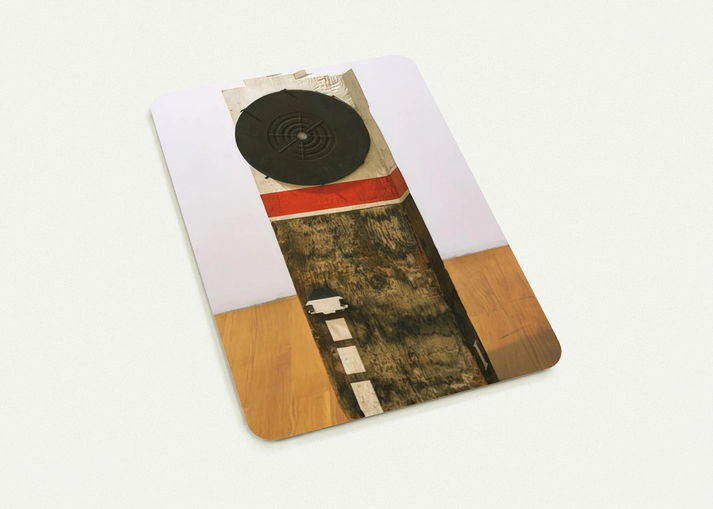 French Atomic Bomb By Robert Indiana Pack of 10 Post Cards | Robert Indiana Post Cards | A6 (10.5 x 14.8 cm) - 4.1 x 5.8 inches