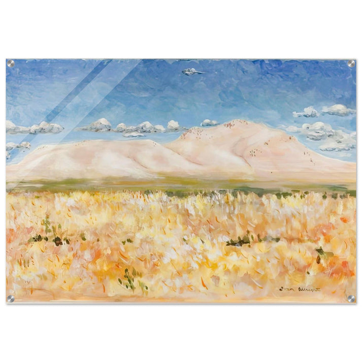 JACKSON HOLE WYOMING 1973 - Ivan Albright Acrylic Print - 70x100 cm / 28x40″ inches | Ivan Albright Wall Art | Ivan Albright Prints