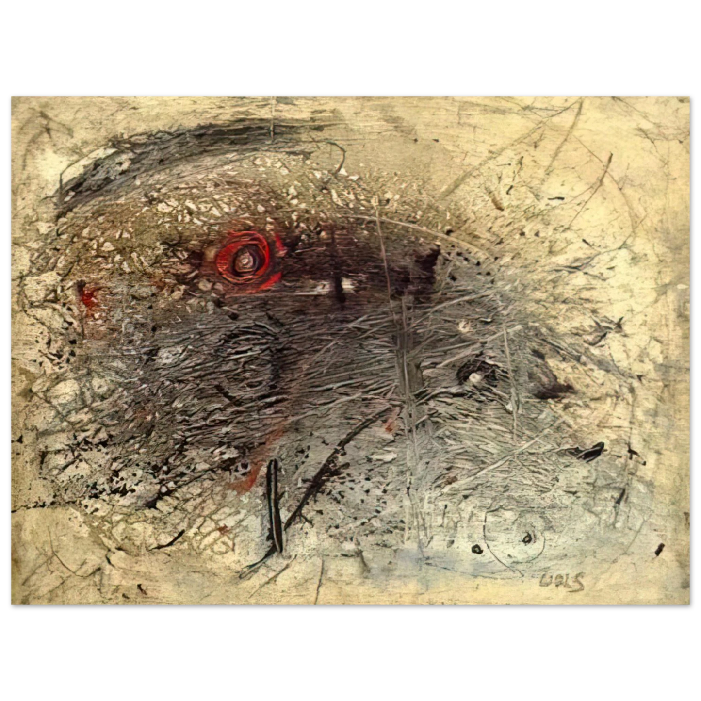 Emil Schumacher - Untitled - Tachisme Fine Art Poster - Default Title