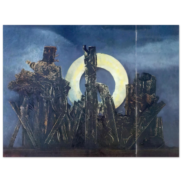 Max Ernst - The large forest 75x100 cm / 30x40inches Fine Art Poster