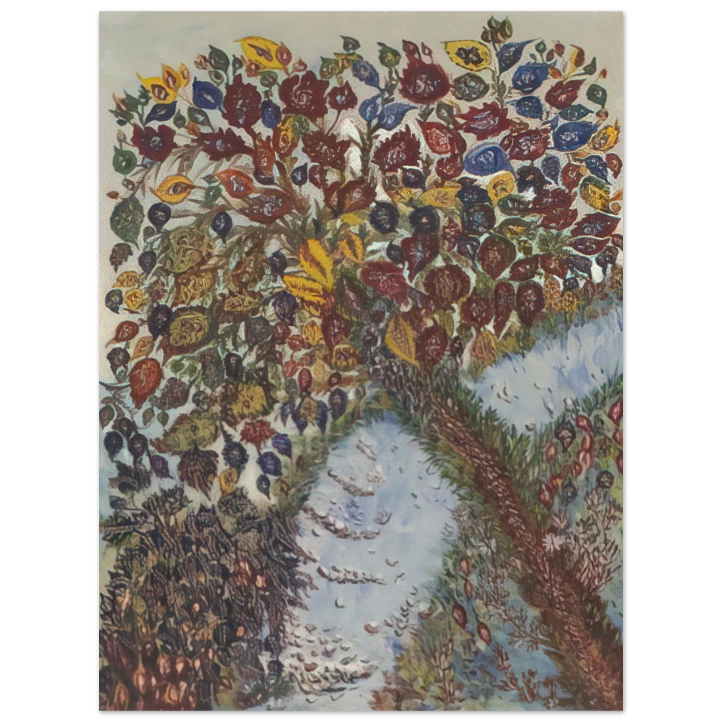 Seraphine Louis - Tree or Paradise - 1925 Fine Art Poster - Default Title