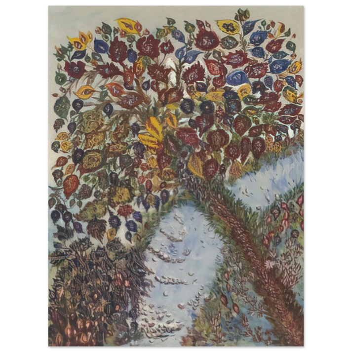 Seraphine Louis - Tree or Paradise - 1925 75x100 cm / 30x40inches Fine Art Poster