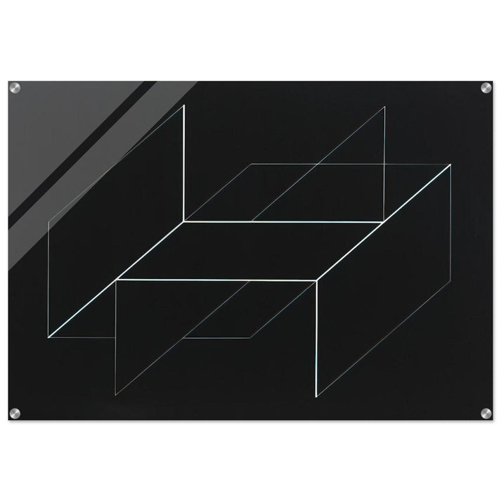 STRUCTURAL CONSTELLATION 1950 0 - Josef Albers Acrylic Print - 70x100 cm / 28x40″ inches | Josef Albers Wall Art | Josef Albers Prints