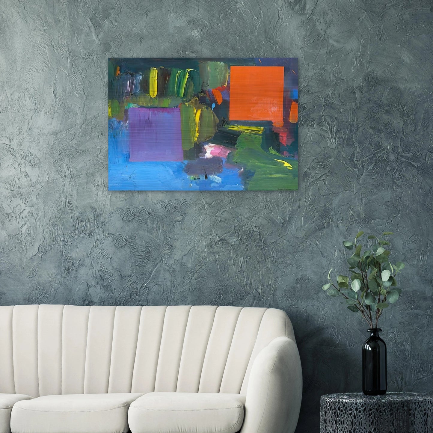 Renate s Nantucket - Hans Hofmann Brushed Aluminum Print - 70x100 cm / 28x40 inches | Hans Hofmann Aluminum Print | Hans Hofmann Prints