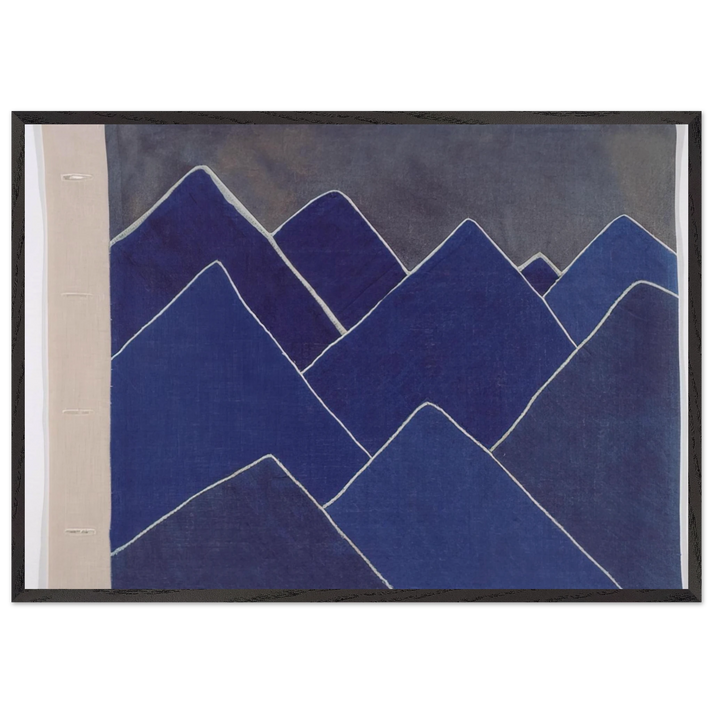 ODE TO THE BIEVRE 2007 - Louise Bourgeois 70x100 cm / 28x40 inches Framed Art Print – Black Wooden Frame