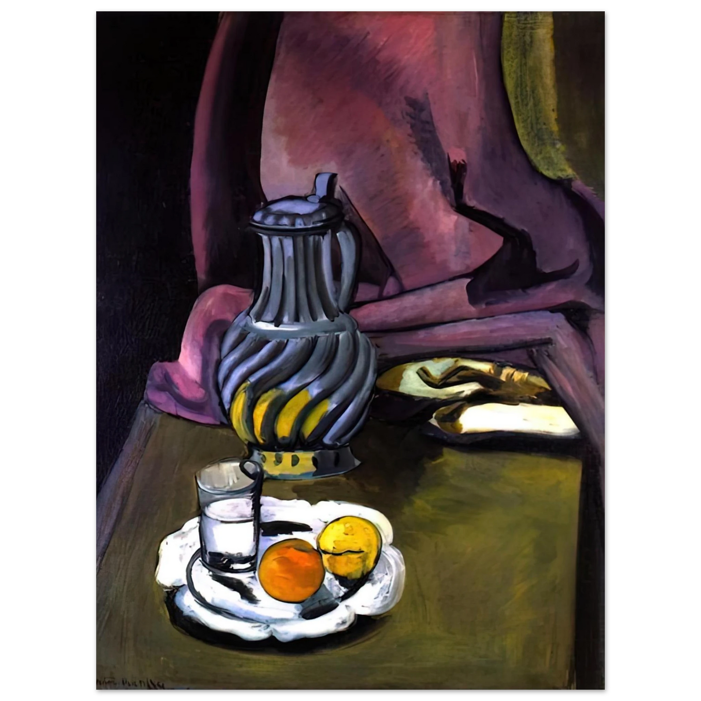 Henri Matisse - THE PEWTER JUG 1917 Fine Art Poster - Default Title