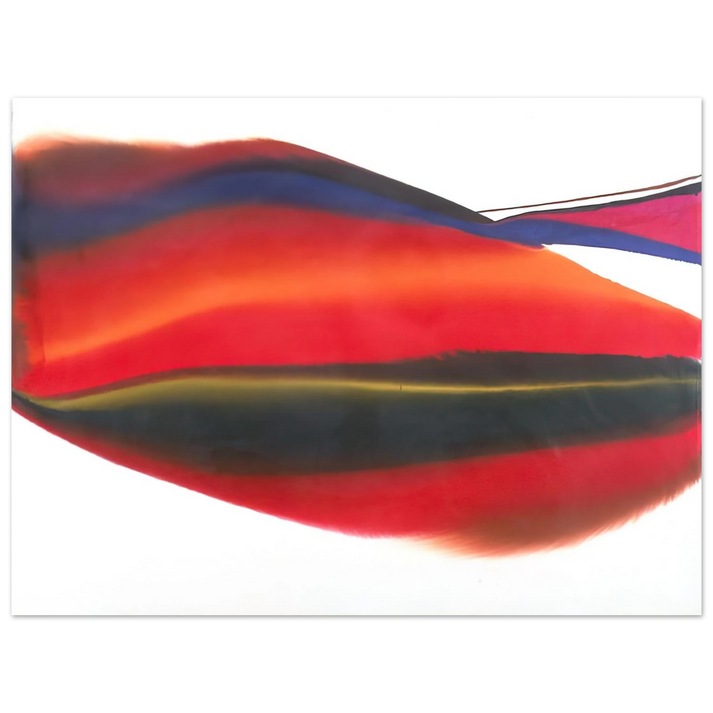 Paul Jenkins - Phenomena Lands End - 1974 75x100 cm / 30x40inches Fine Art Poster