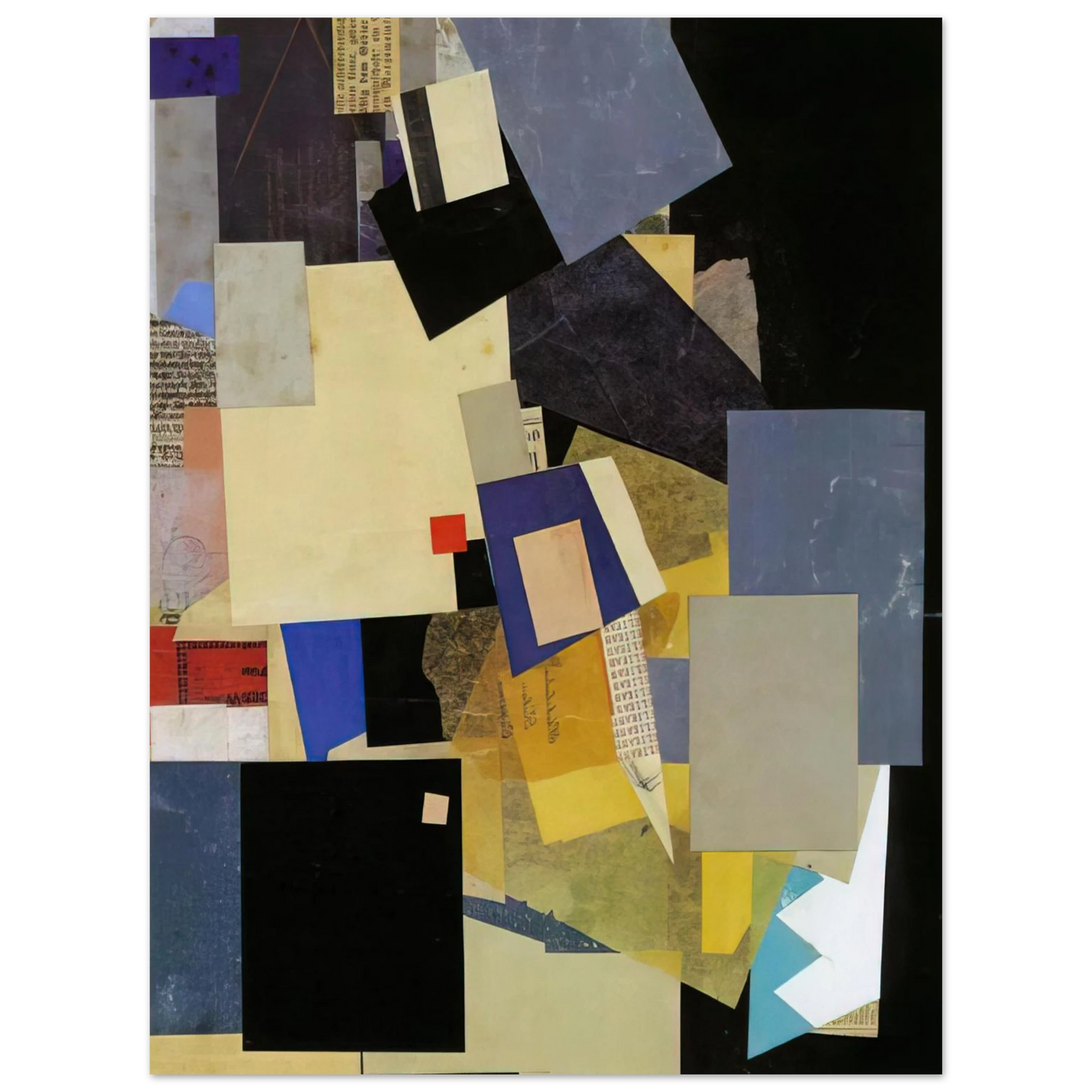 Kurt Schwitters - ELIKAN 1925 Fine Art Poster - Default Title