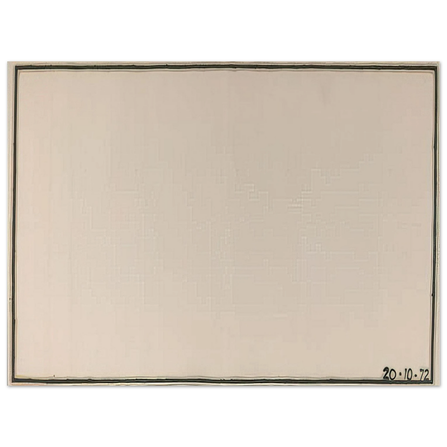 Bob Law - Mr Paranoia VII 20.10.72 No. 106 - 1972 Fine Art Poster - Default Title