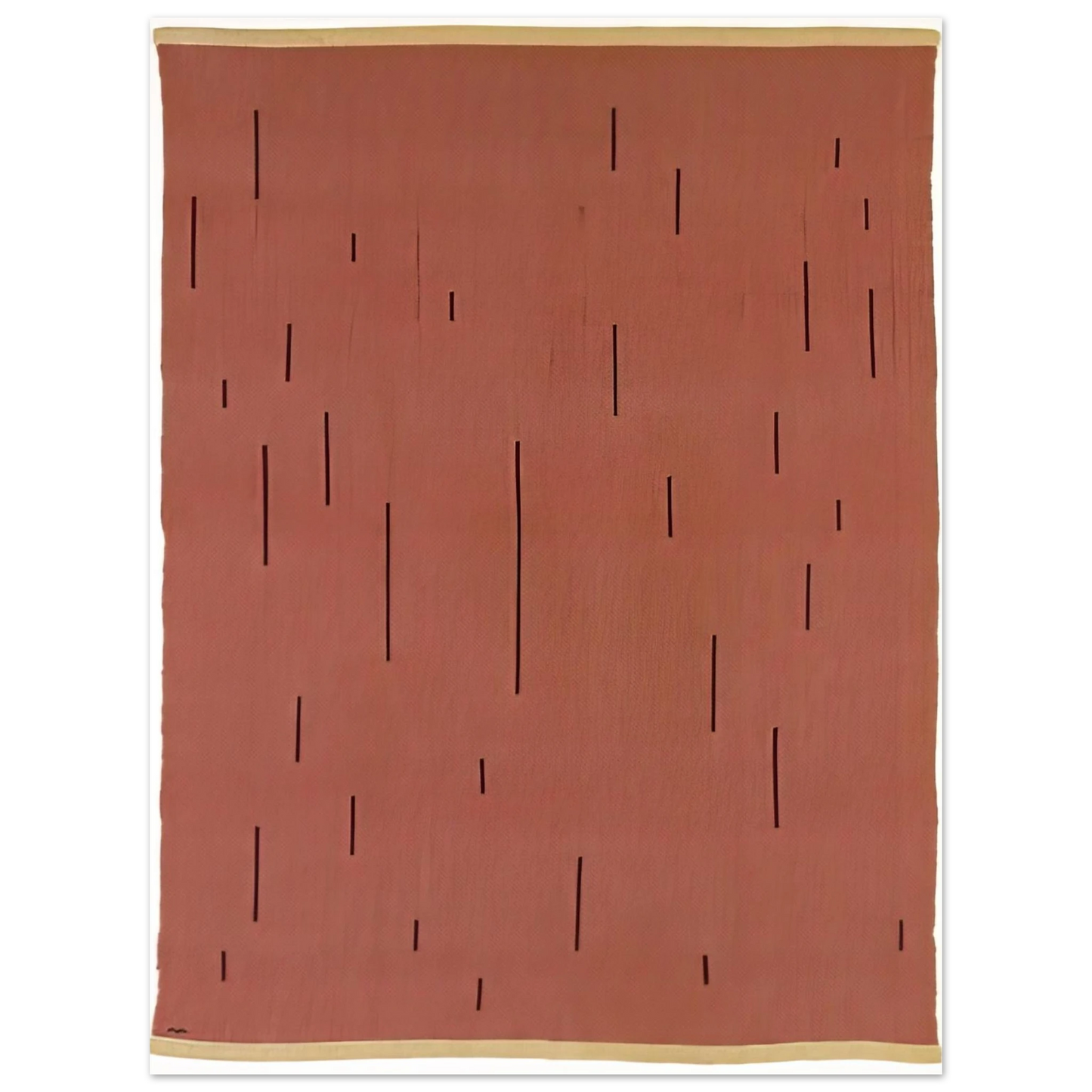 Anni Albers - WITH VERTICALS 1946 Fine Art Poster - Default Title