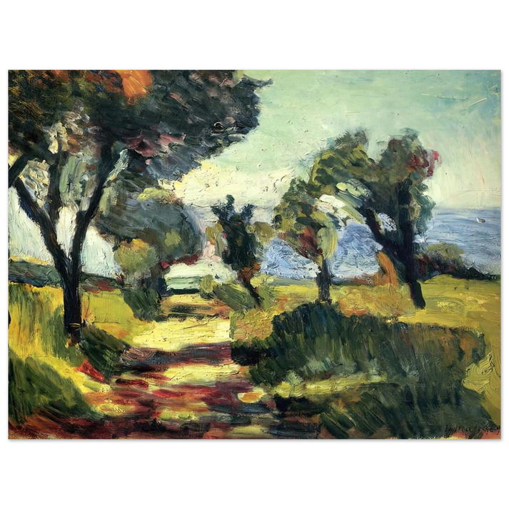 Henri Matisse - OLIVE TREES 1898 75x100 cm / 30x40inches Fine Art Poster