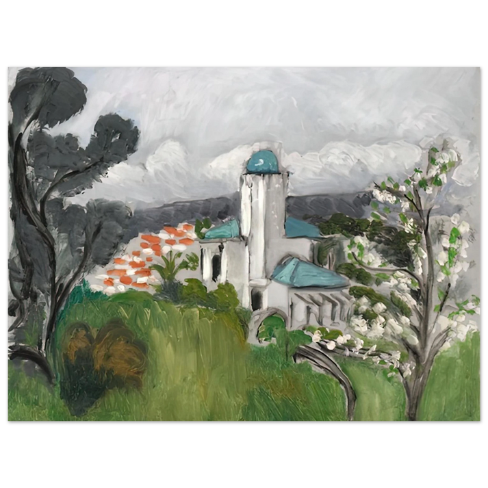 Henri Matisse - LA VILLA BLEUE 1918 75x100 cm / 30x40inches Fine Art Poster