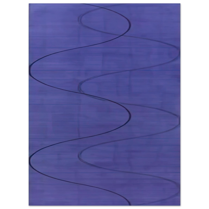 Robert Mangold - COLUMN PAINTING 9 2003 75x100 cm / 30x40inches Fine Art Poster