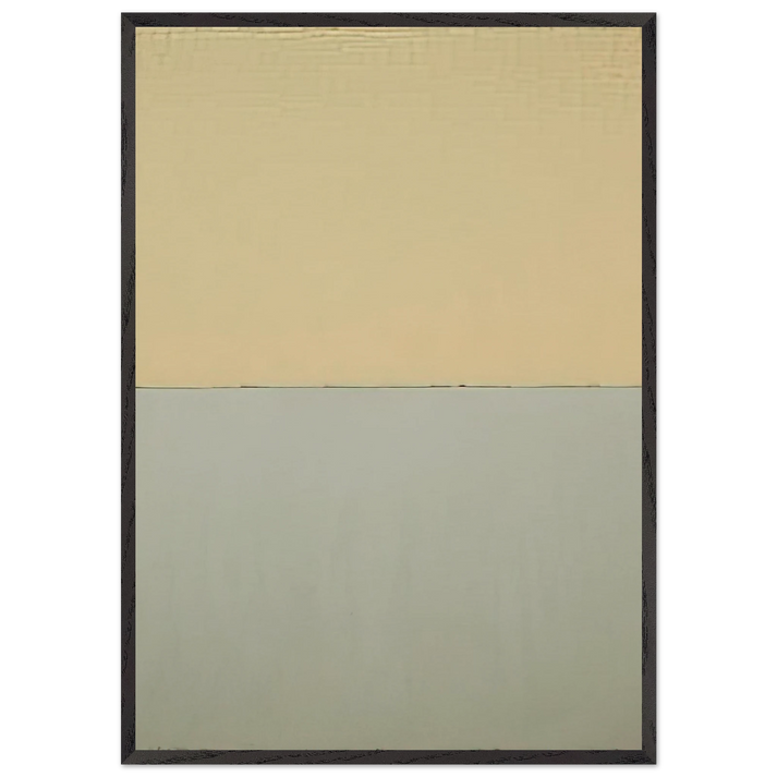 Avrutun - 1971 - Brice Marden 70x100 cm / 28x40 inches Framed Art Print – Black Wooden Frame