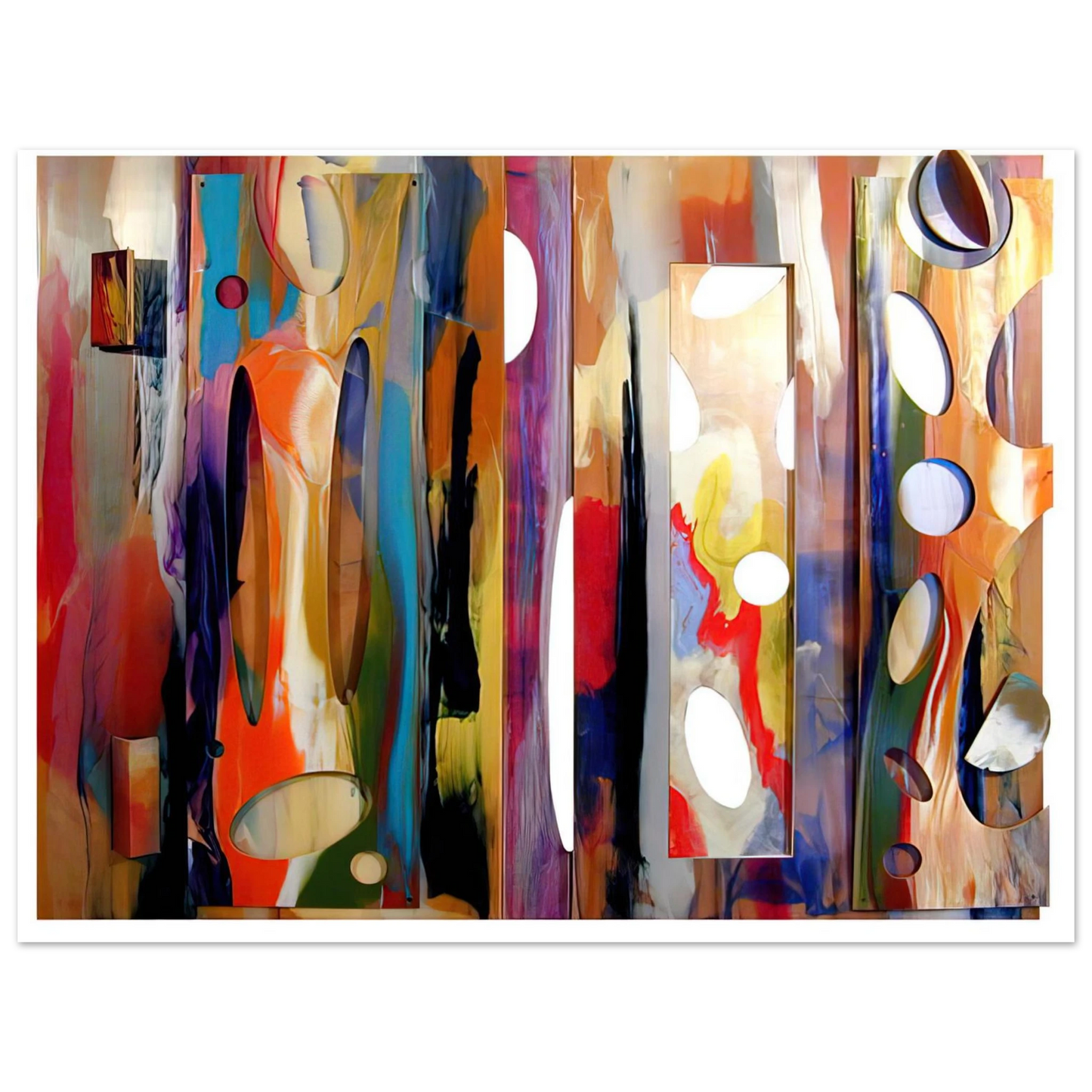 Sam Gilliam - Tapestry Fine Art Poster - Default Title