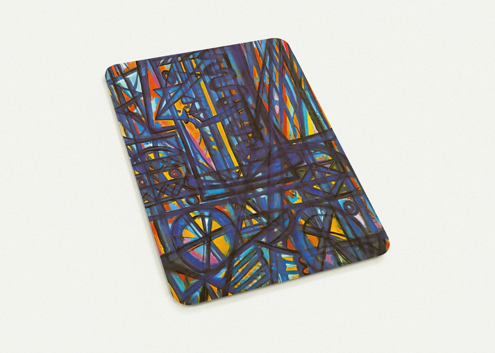 Jeanne d'Arc traversant la Loire - 1940 By Charles Lapicque Pack of 10 Post Cards | Charles Lapicque Post Cards | A6 (10.5 x 14.8 cm) - 4.1 x 5.8 inches