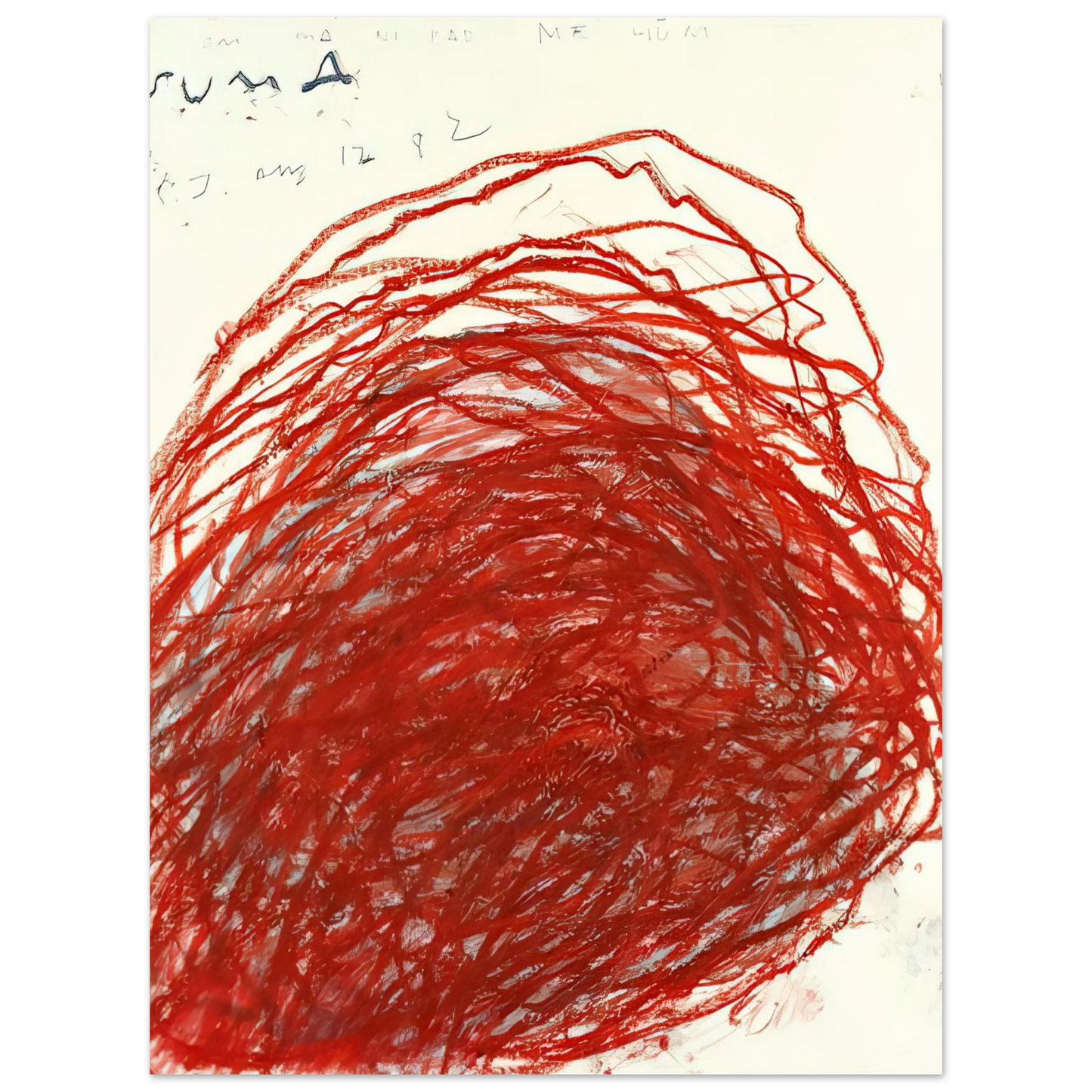 Cy Twombly - Suma Fine Art Poster - Default Title