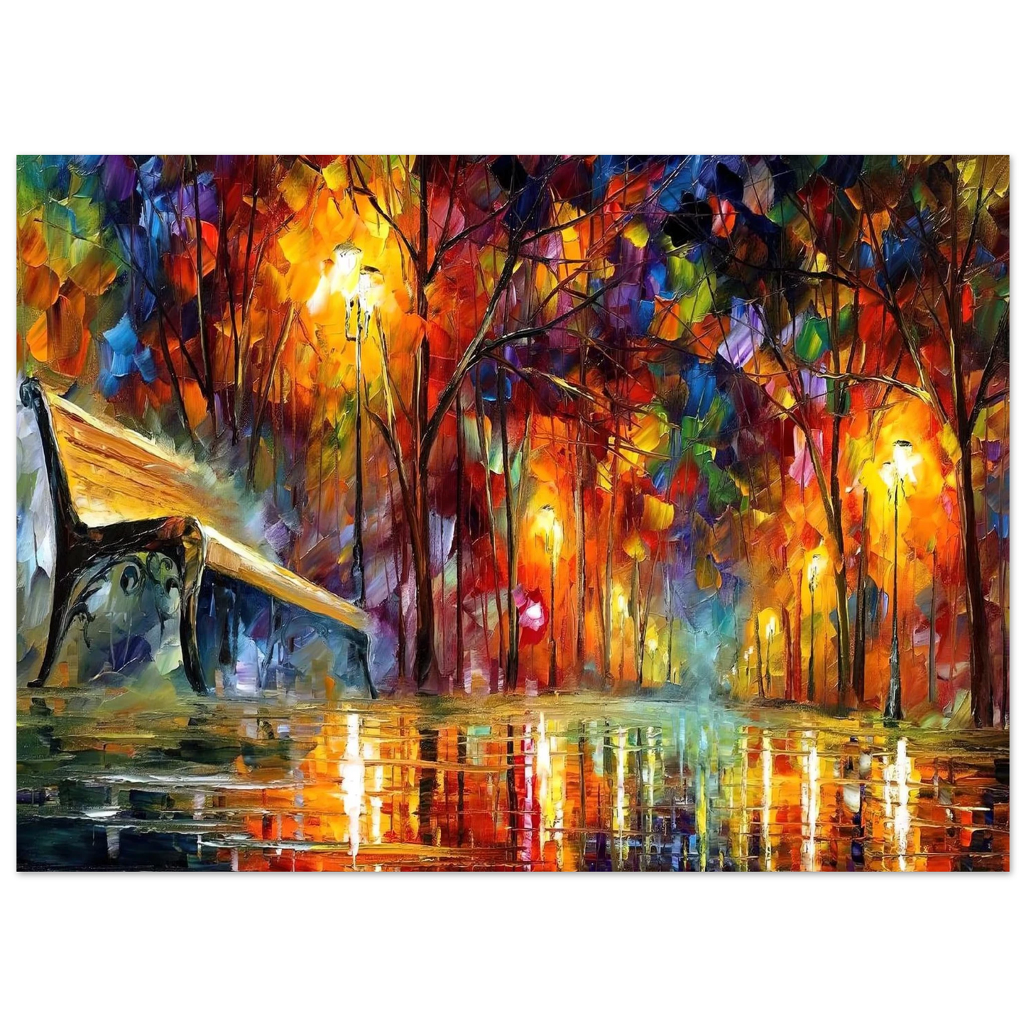 Leonid Afremov - Leonid Afremov Fine Art Poster - 75x100 cm / 30x40 inches