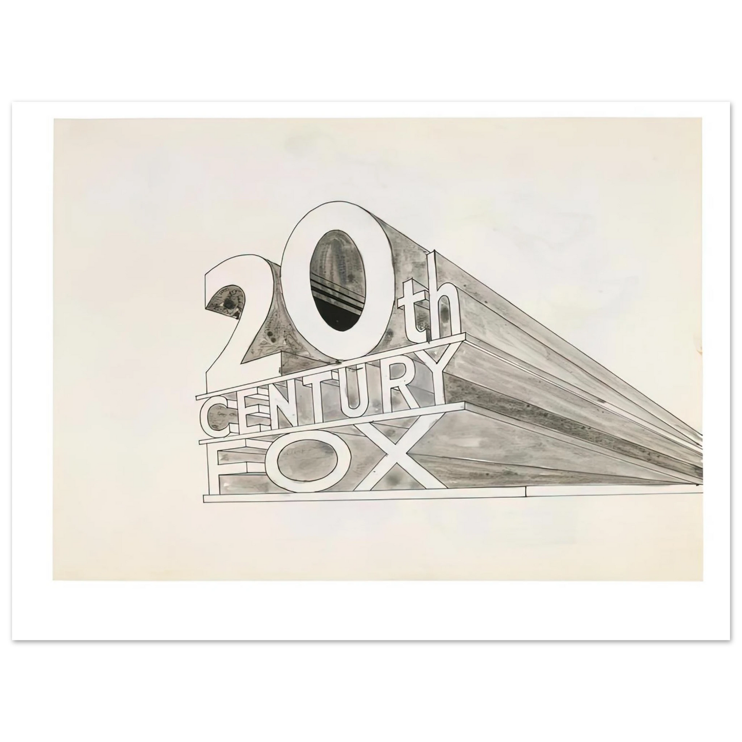 Edward Ruscha - TRADEMARK STUDY 5 1962 Fine Art Poster - Default Title