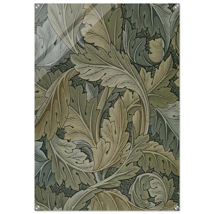 ACANTHUS WALLPAPER 1875 - William Morris Acrylic Print - 70x100 cm / 28x40″ inches | William Morris Wall Art | William Morris Prints