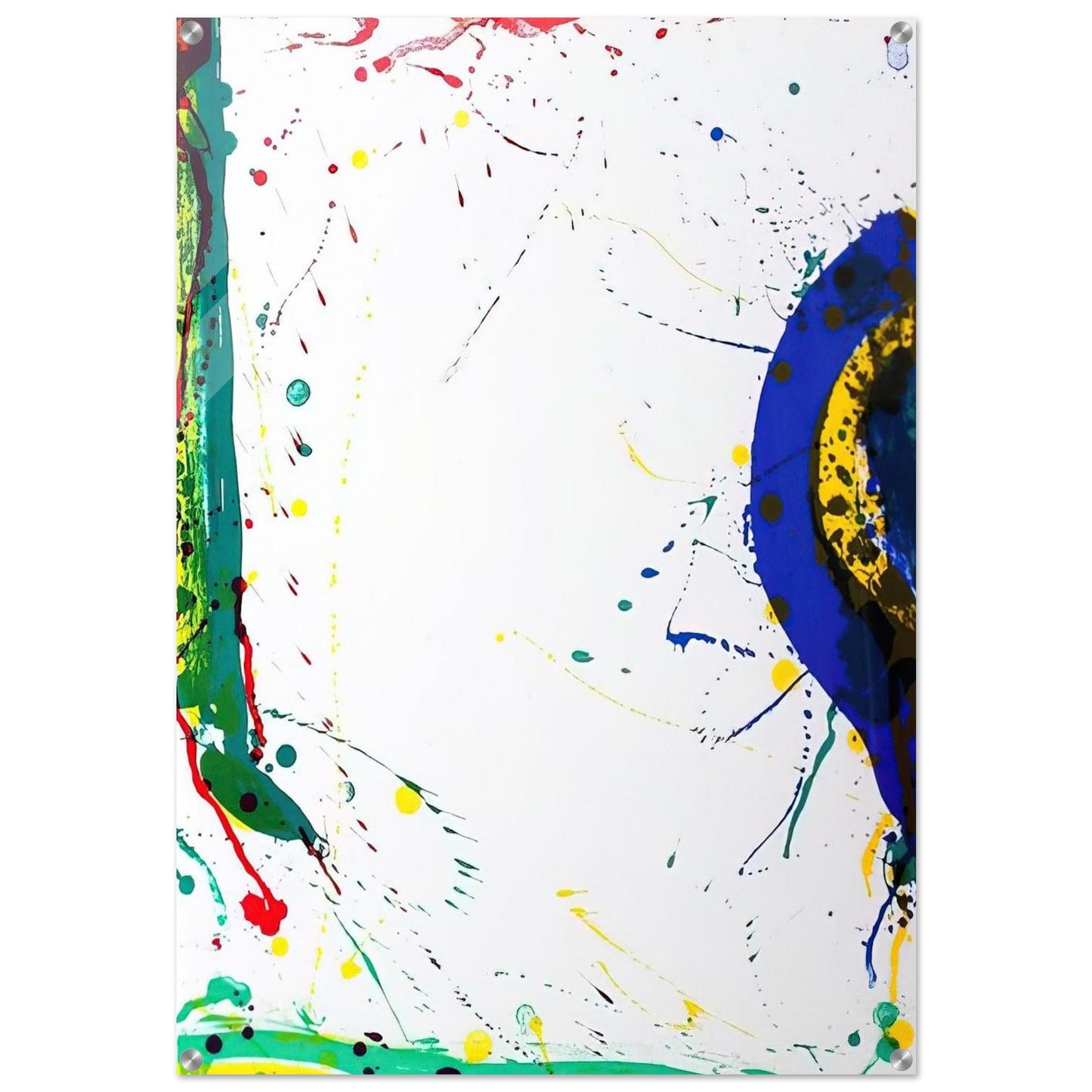 Untitled SF-315 - Sam Francis Acrylic Print - 70x100 cm / 28x40″ inches