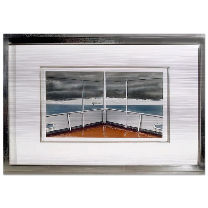 On the Great Lakes - 1953 - Clarence Holbrook Carter Brushed Aluminum Print - 70x100 cm / 28x40 inches | Clarence Holbrook Carter Aluminum Print | Clarence Holbrook Carter Prints