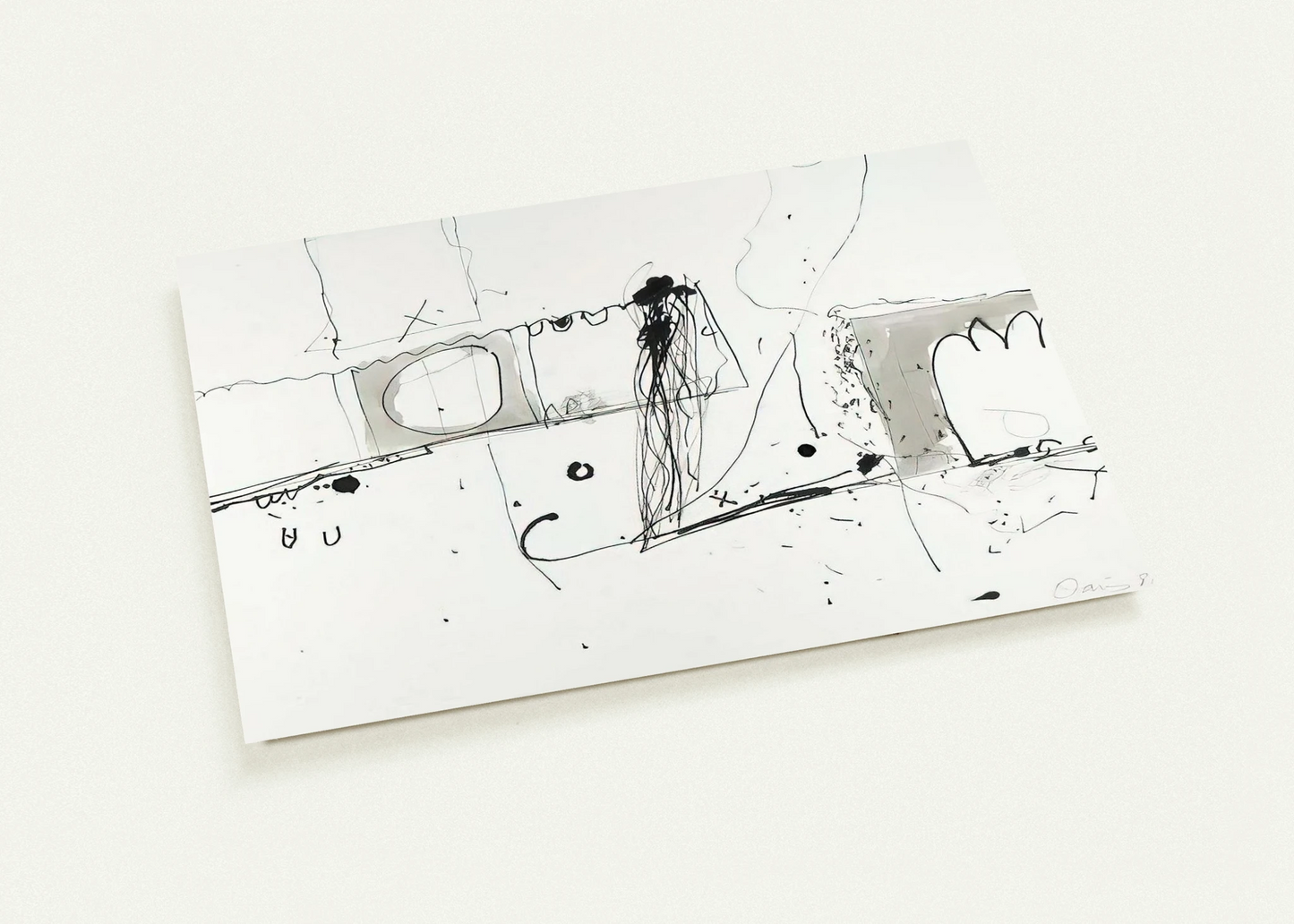 Cross Fire - 1981 By Gene Davis Pack of 10 Post Cards | Gene Davis Post Cards | A6 (10.5 x 14.8 cm) - 4.1 x 5.8 inches