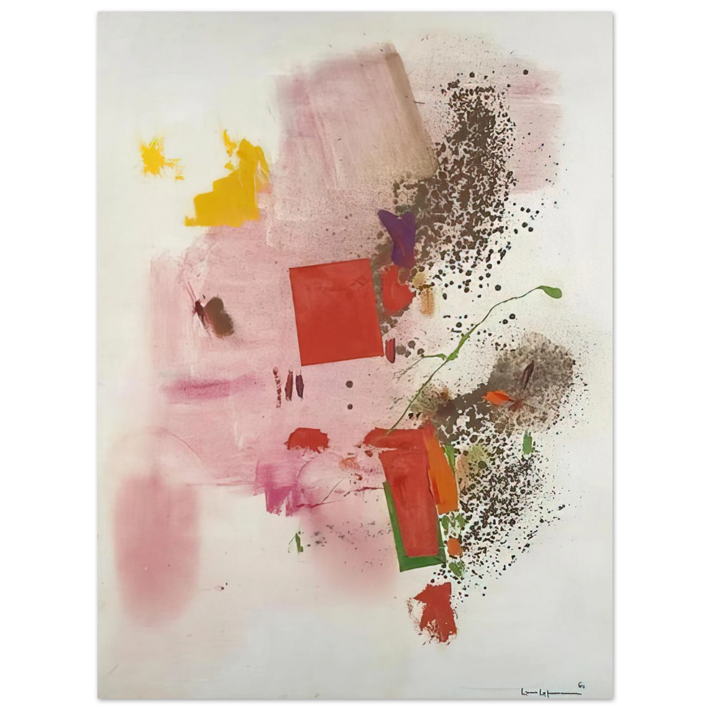 Hans Hofmann - Lust and Delight Fine Art Poster - Default Title