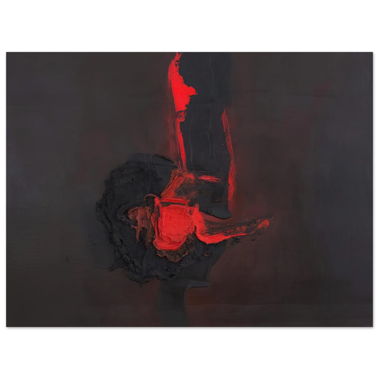 Luis Feito - N MERO 460 A 1963 Fine Art Poster - Default Title