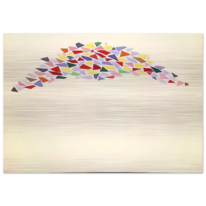 Texas Arch I - Post-Painterly Abstraction - Robert Goodnough Brushed Aluminum Print - 70x100 cm / 28x40 inches | Robert Goodnough Aluminum Print | Robert Goodnough Prints