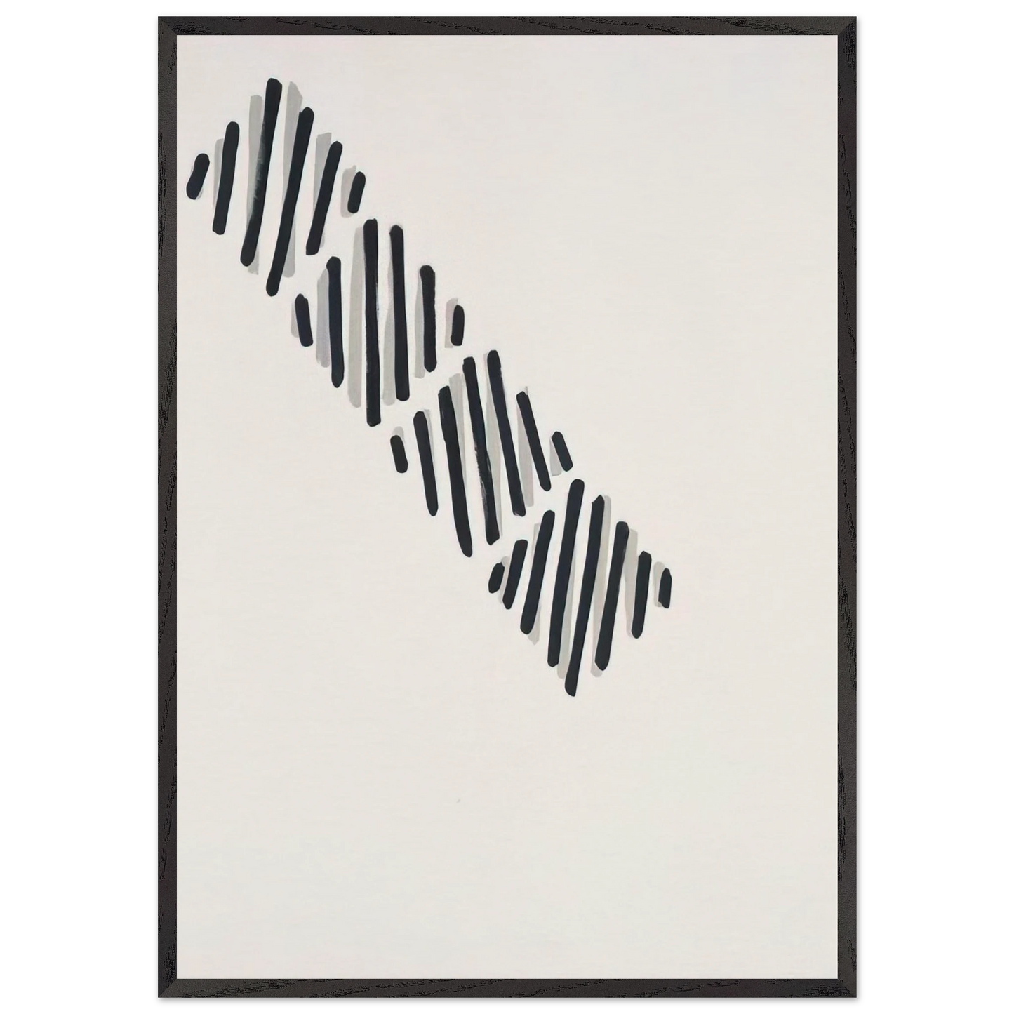 7273D - 160 X 148 - 1973 - Martin Barre 70x100 cm / 28x40 inches Framed Art Print – Black Wooden Frame