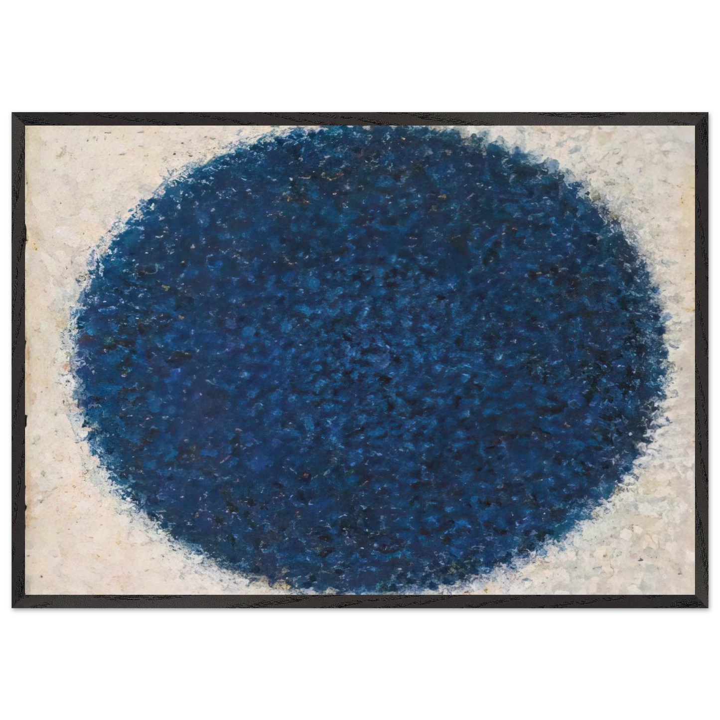 Moon Meditation - 1960 - Richard Pousette-Dart 70x100 cm / 28x40 inches Framed Art Print – Black Wooden Frame