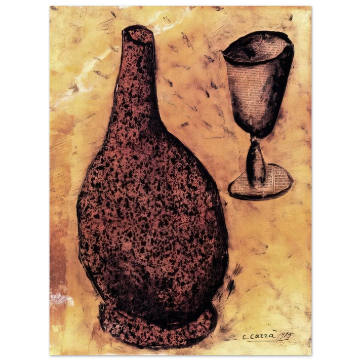 Carlo Carra - IL FIASCO 1915 75x100 cm / 30x40inches Fine Art Poster