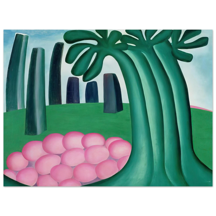 Tarsila do Amaral - Forest 75x100 cm / 30x40inches Fine Art Poster