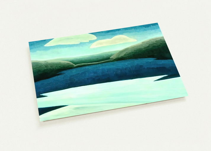 Ice and Clouds - 1931 By Arthur Dove Pack of 10 Post Cards | Arthur Dove Post Cards | A6 (10.5 x 14.8 cm) - 4.1 x 5.8 inches